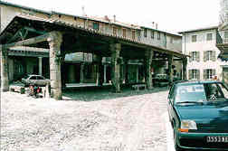 covered market, Lagrasse