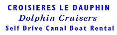 Dolphin Canal du Midi boat rentals