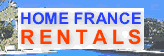 Home France Logo for vacation properties homes for rent in France